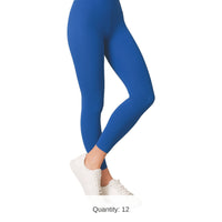 12 Pack Bulk Adult Blue Footless Tights One Size Fits Most