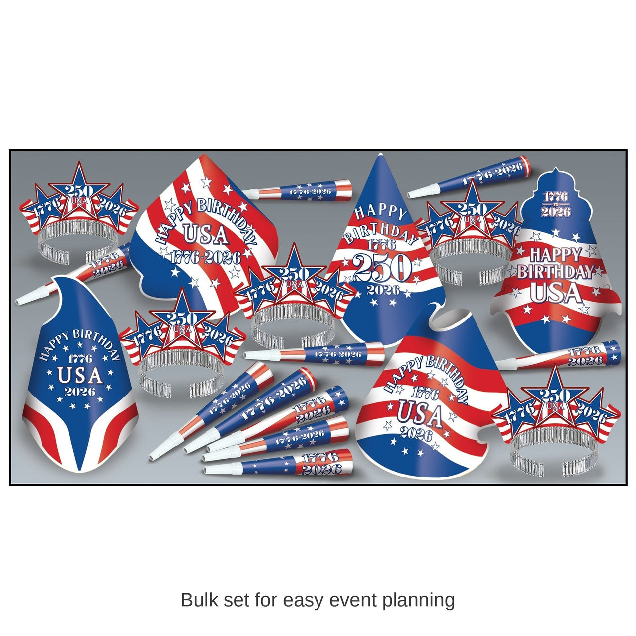 Semiquincentennial Party Assortment for 10 Guests