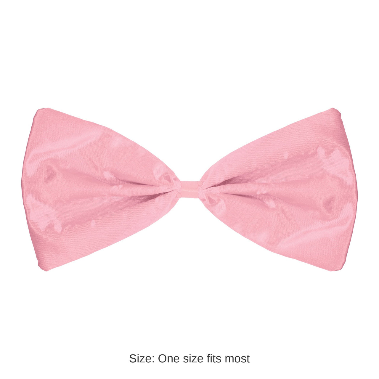 12 Pack Bulk Pink Bow Tie One Size Fits Most with Elastic