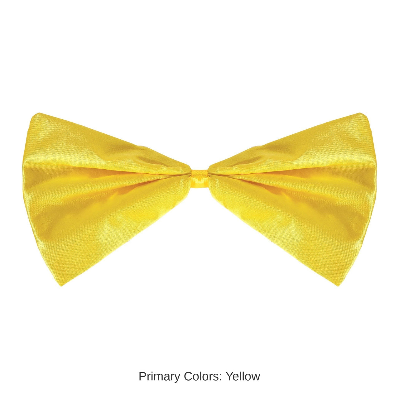 12 Pack Bulk Yellow Bow Tie One Size Fits Most with Elastic