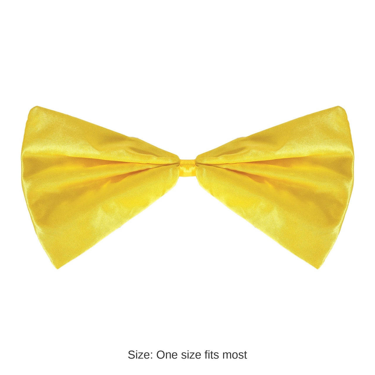 12 Pack Bulk Yellow Bow Tie One Size Fits Most with Elastic