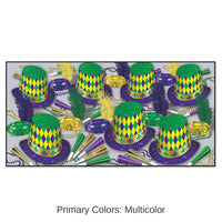 Mardi Gras Party Kit for 50 people