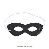12 Pack Bulk Black Fabric Hero Mask Spirit Colors & Halloween Fun