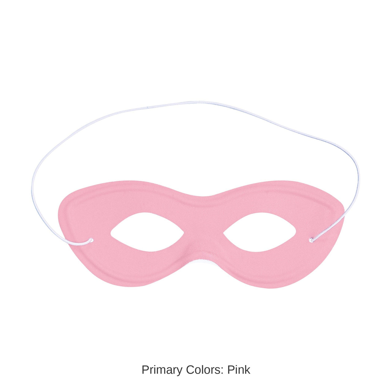 12 Pack Bulk Pink Fabric Hero Mask Spirit Colors & Halloween Fun