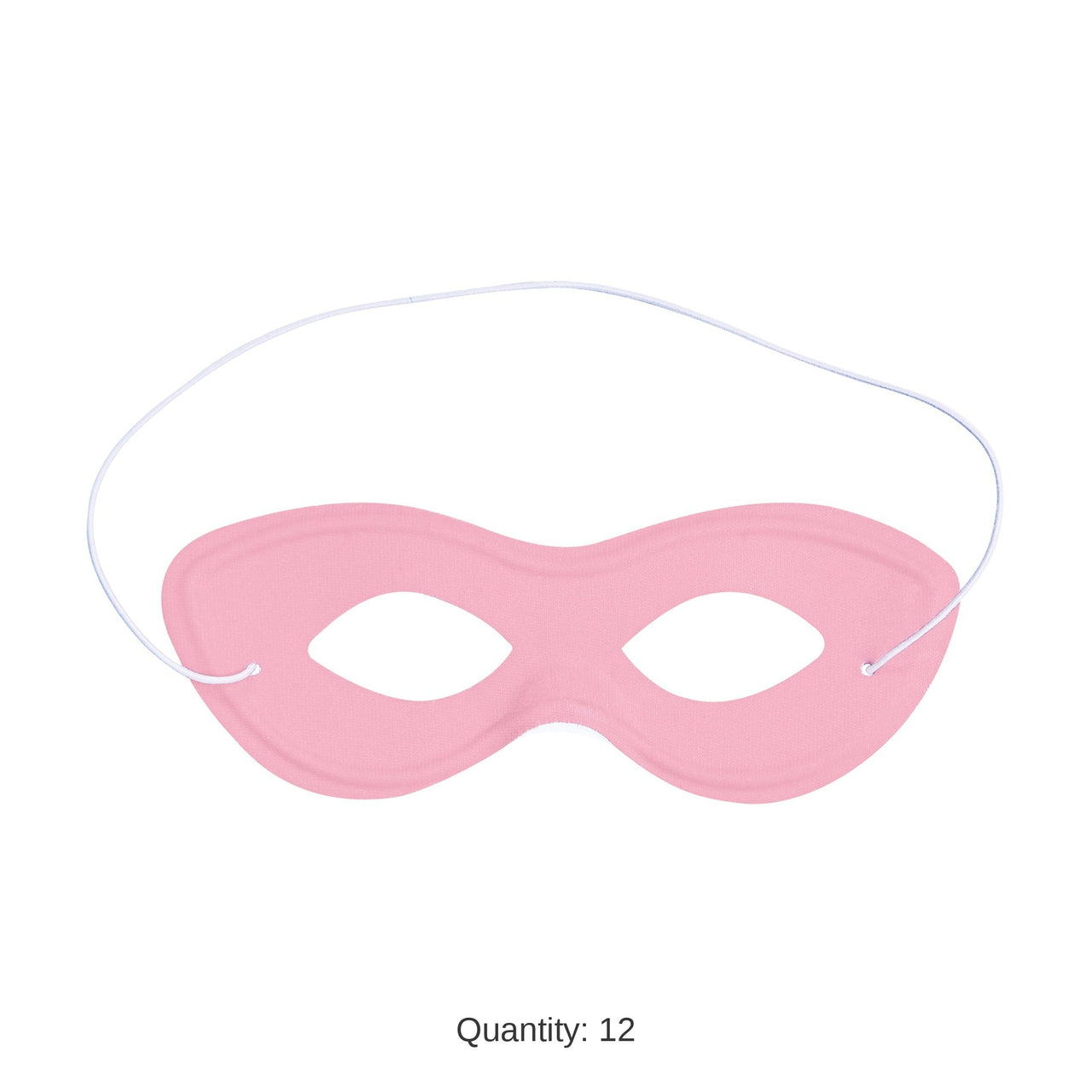 12 Pack Bulk Pink Fabric Hero Mask Spirit Colors & Halloween Fun