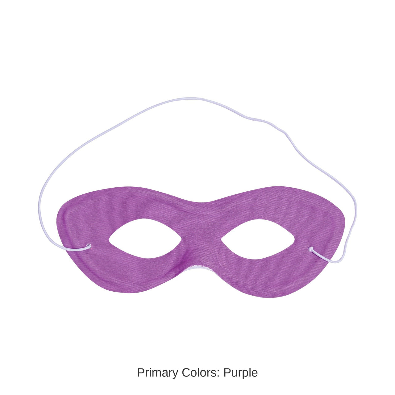 12 Pack Bulk Purple Fabric Hero Mask Elastic Attached
