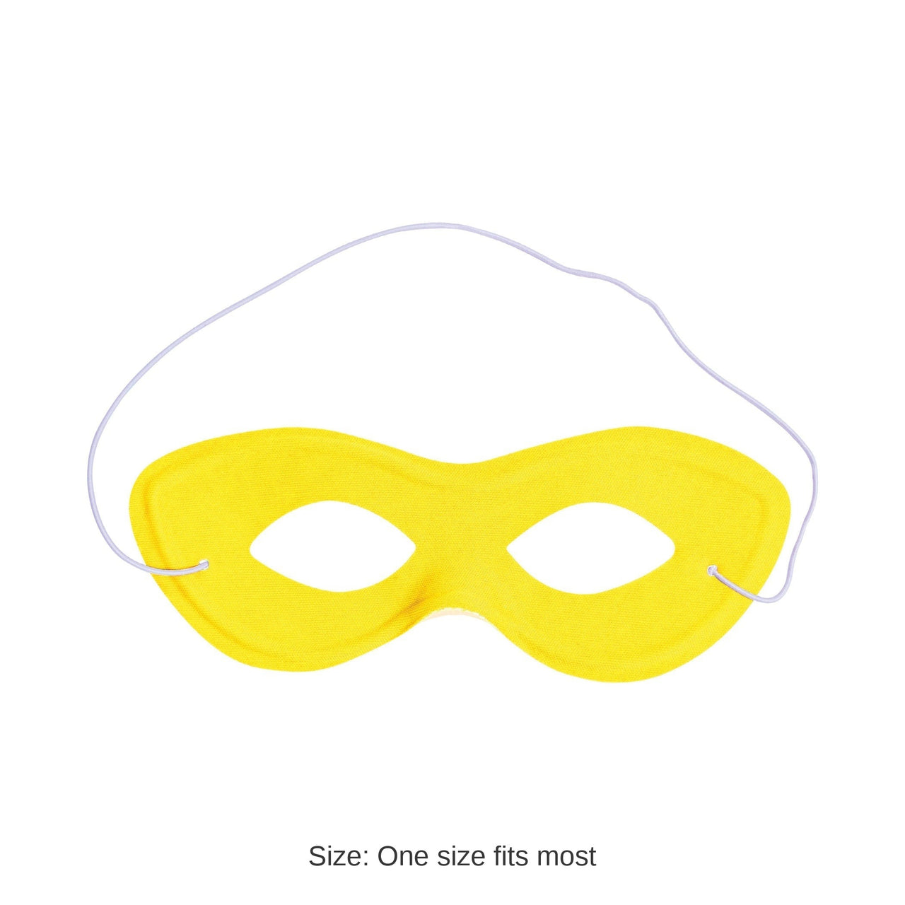 12 Pack Bulk Yellow Fabric Hero Mask Spirit Colors & Halloween
