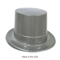 24 Pack Bulk Silver Plastic Topper