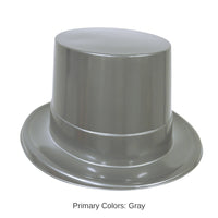 24 Pack Bulk Silver Plastic Topper