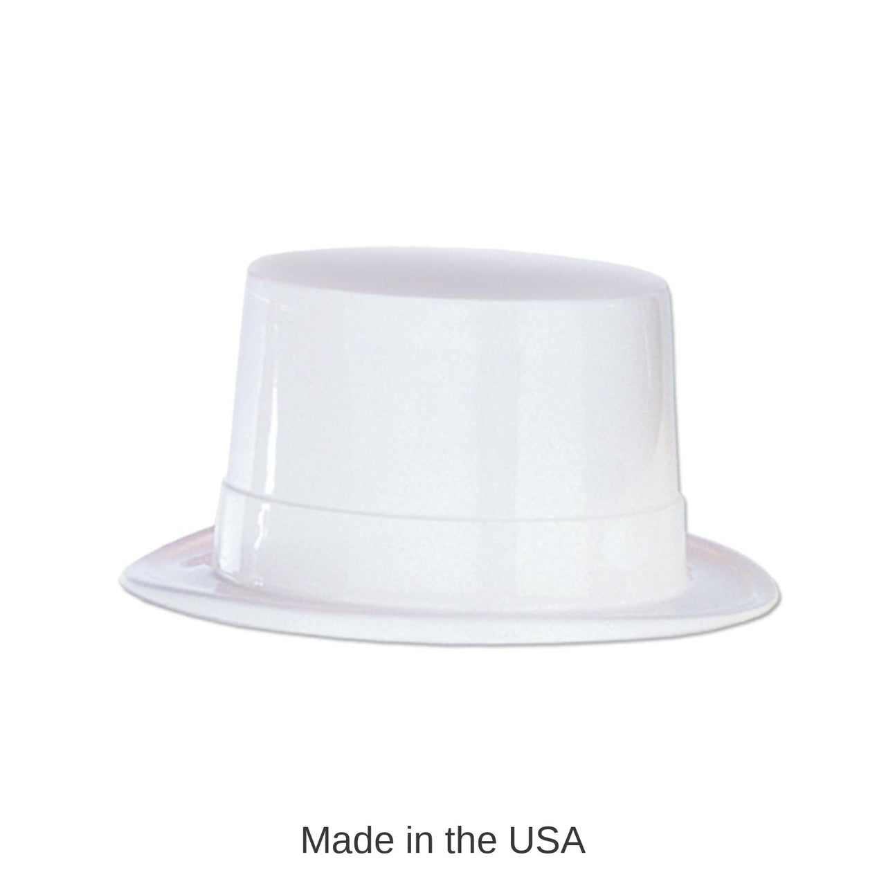 24 Pack Bulk White Plastic Topper