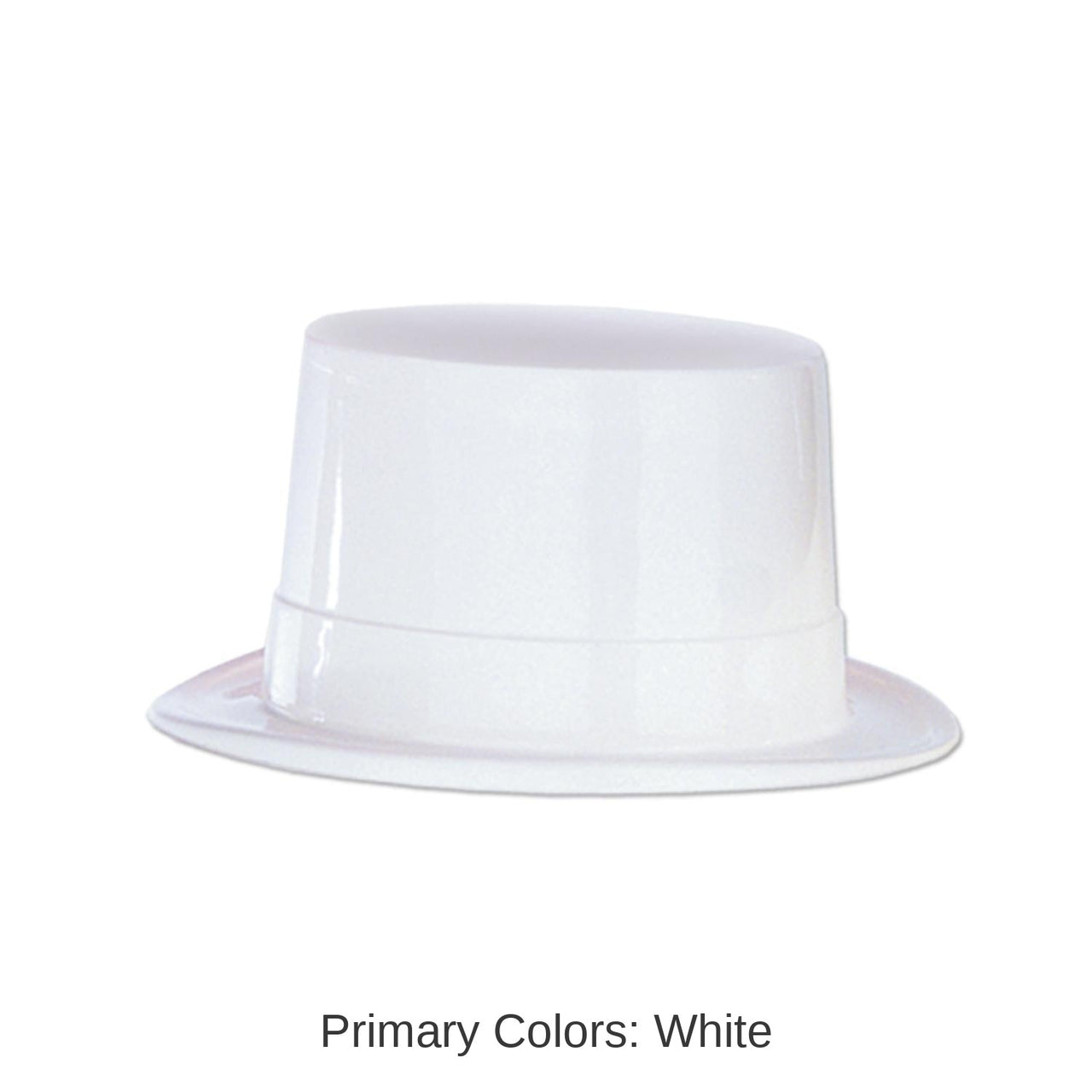 24 Pack Bulk White Plastic Topper