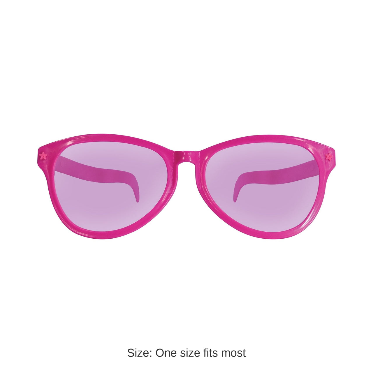 12 Pack Bulk Pink Jumbo Glasses Fun Novelty Costume Accessory