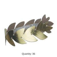 36 Pack Bulk Foil Roman Laurel Wreath