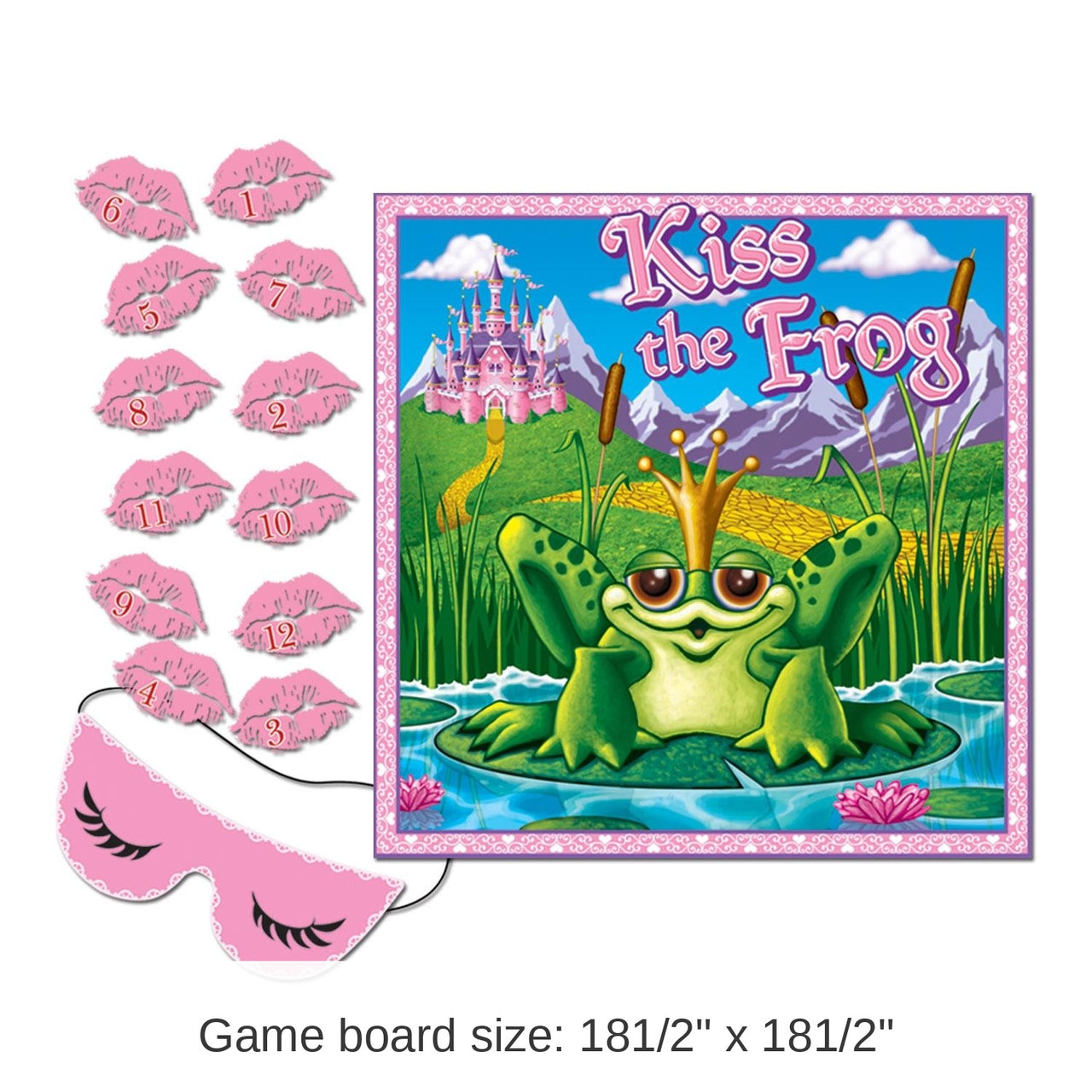 24 Pack Bulk Kiss The Frog Party Game