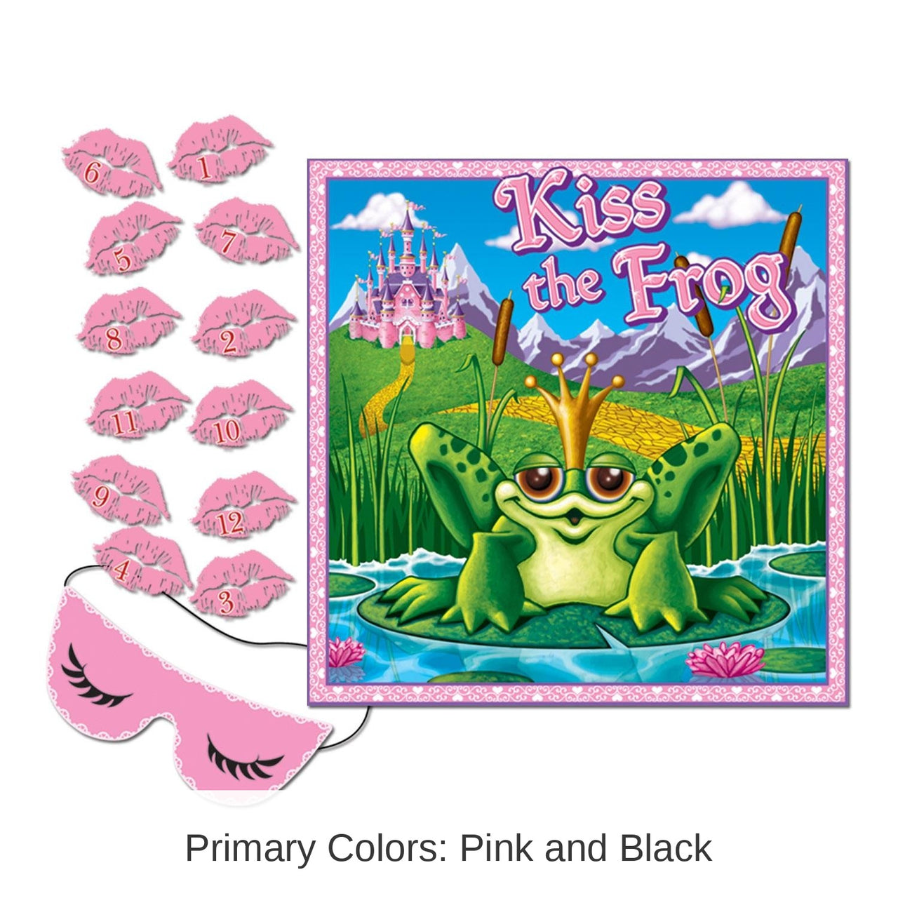 24 Pack Bulk Kiss The Frog Party Game