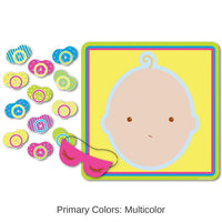 24 Pack Bulk Pin The Pacifier Baby Shower Game