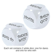 12 Pack Bulk Bachelorette Decision Dice Game
