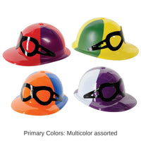 48 Pack Bulk Plastic Jockey Helmets asst colors
