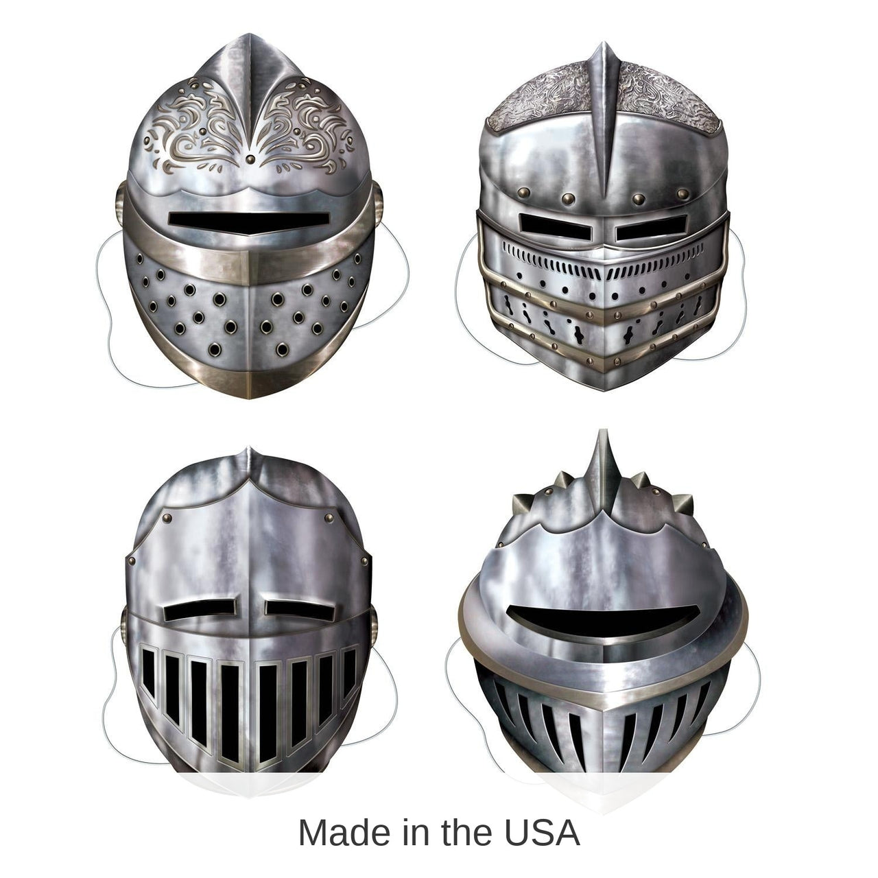 48 Pack Bulk Knight Party Masks