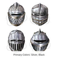 48 Pack Bulk Knight Party Masks