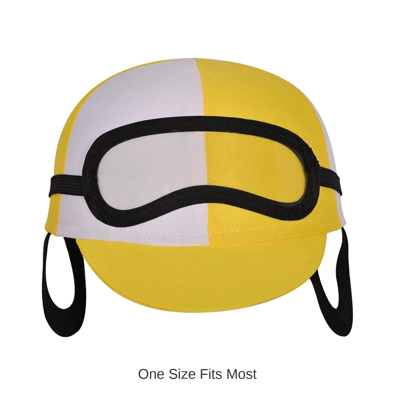 6 Pack Bulk Jockey Costume Helmet yellow