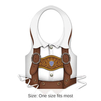 24 Pack Bulk Packaged Plastic Oktoberfest Vest