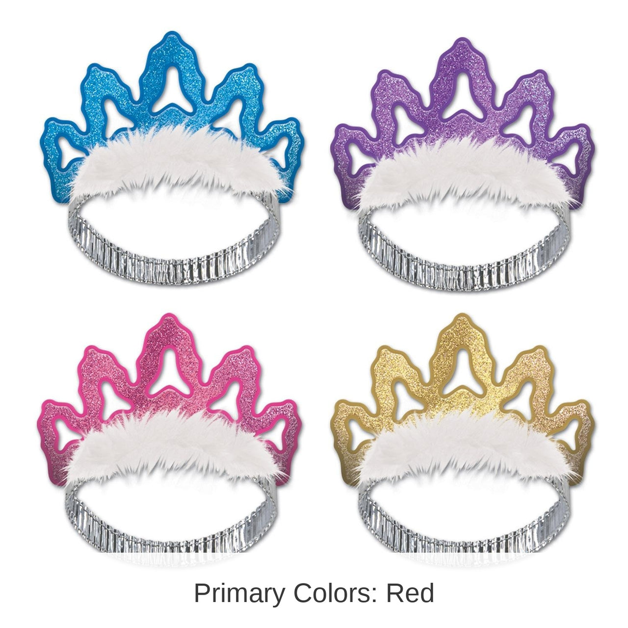 48 Pack Bulk Packaged Coronet Tiaras