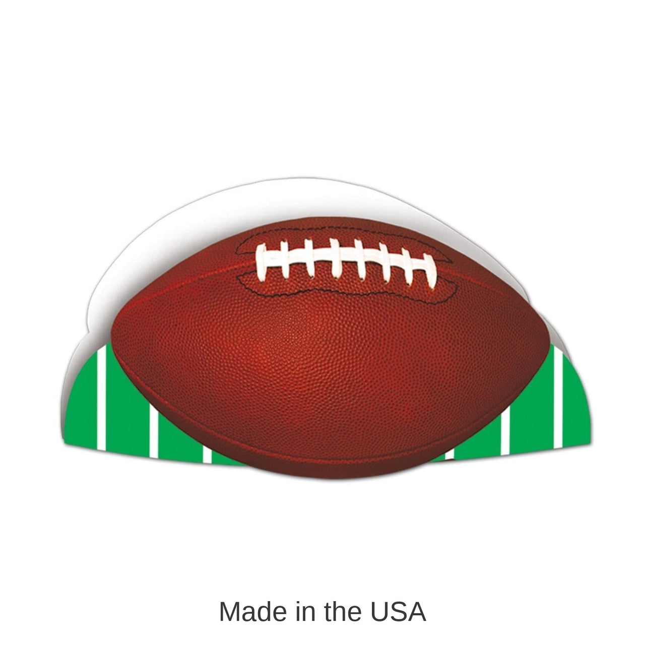 48 Pack Bulk Printed Football Party Hat