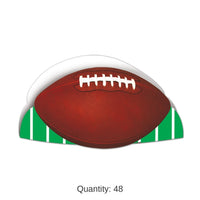 48 Pack Bulk Printed Football Party Hat