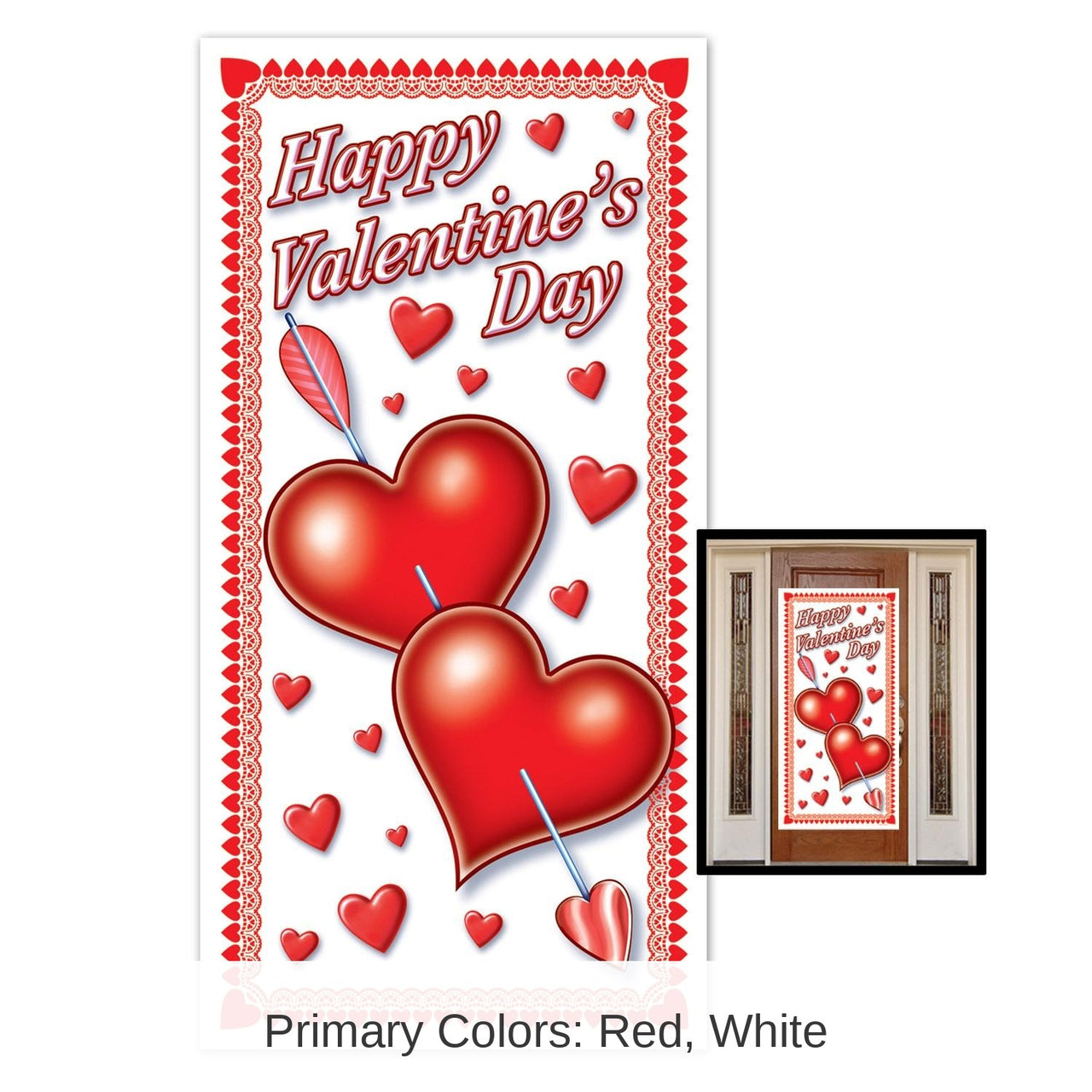 12 Pack Bulk Happy Valentine's Day Door Cover