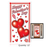 12 Pack Bulk Happy Valentine's Day Door Cover