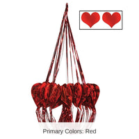 6 Pack Bulk Valentine's Day Heart Chandelier