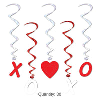 30 Piece Bulk Valentine Whirls