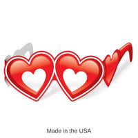 144 Pair Bulk Valentine's Day Heart Eyeglasses