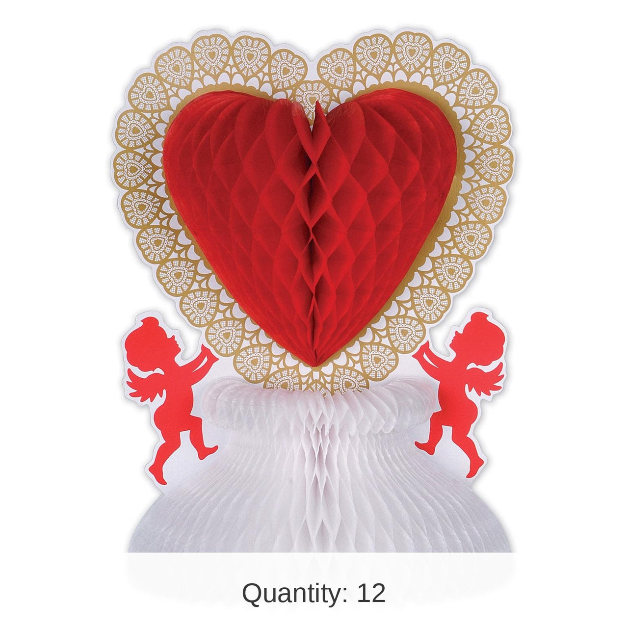 12 Pack Bulk Valentine Centerpiece