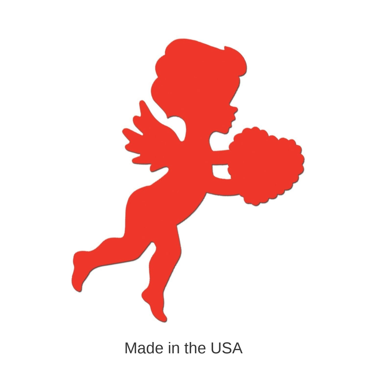 36 Pack Bulk 13 Inch- Valentine's Day Printed Cupid Cutout