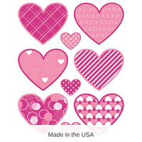 108 Pack Bulk Valentine's Day Clings