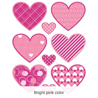 108 Pack Bulk Valentine's Day Clings