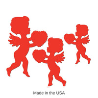 144 Pack Bulk Valentine's Day Packaged Printed Cupid Cutouts
