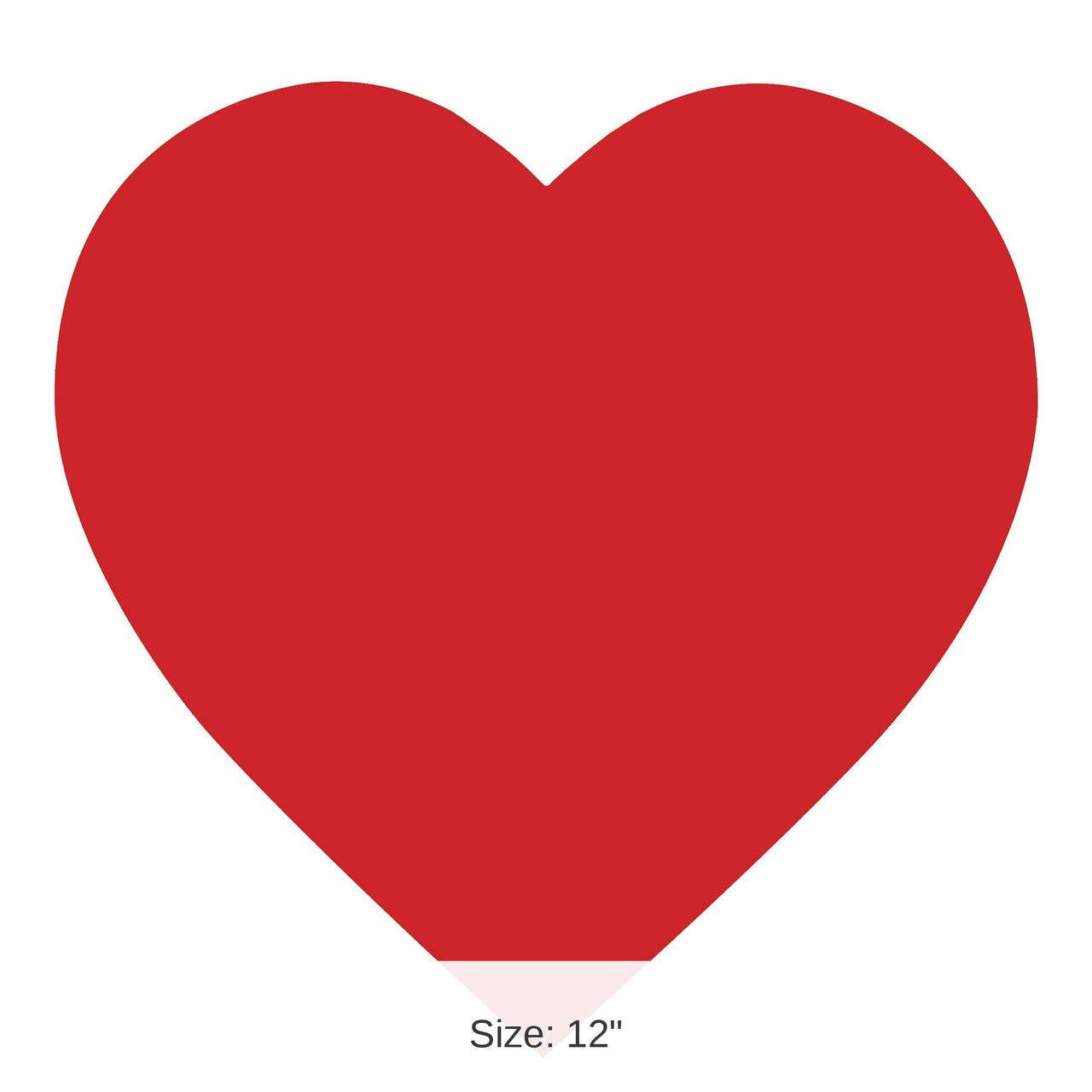 36 Pack Bulk 12" Valentine's Day Printed Heart Cutout