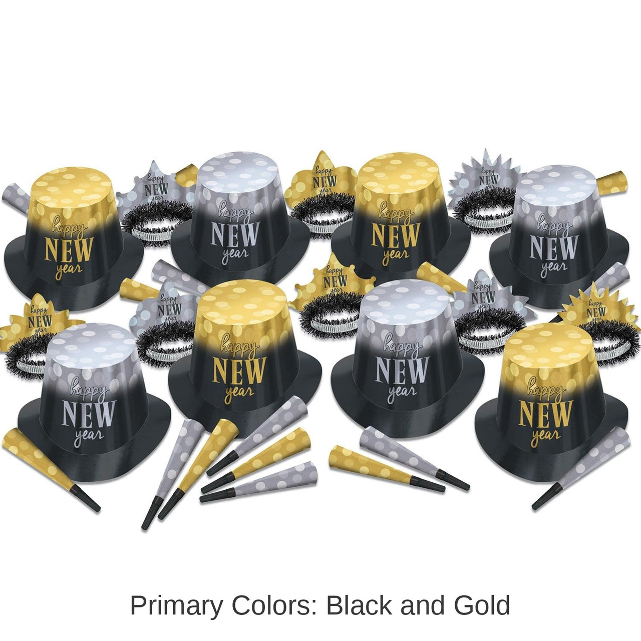 Beistle New Year Lights Party Kit for 50 People