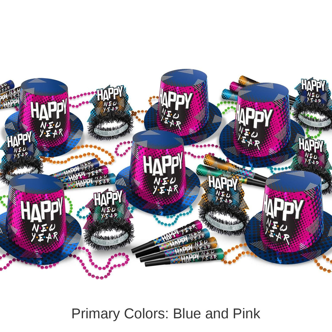 Bulk 90's New Year Party Kit for 50