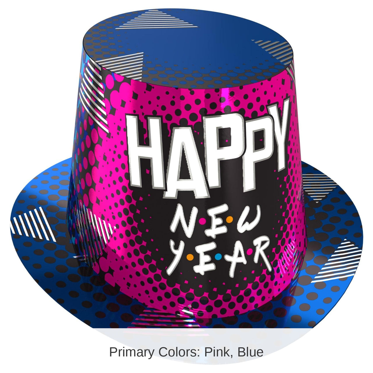25 Pack Bulk New Year's Eve 90's Hi-Hat