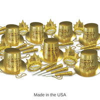 Golden New Year Party Kit for 50