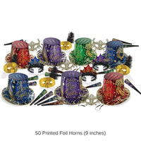 New Year's Eve Midnight Masquerade Party Assortment for 50