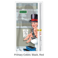 12 Pack Bulk Happy New Year Restroom Door Cover