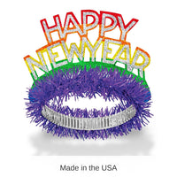 50 Pack Bulk New Year's Eve Pride Tiara