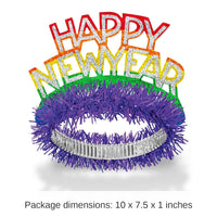 50 Pack Bulk New Year's Eve Pride Tiara
