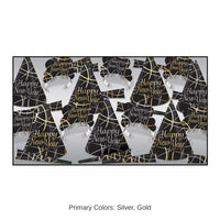 Silver & Gold New Year's Party Assortment 25 Guests