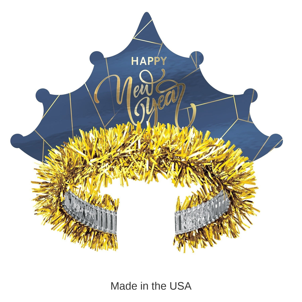 50 Pack Bulk Midnight Blue New Year Tiara